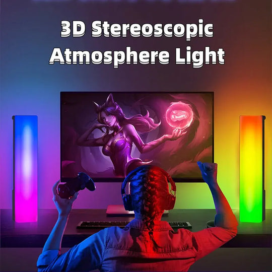 3D RGB Light Pick-up Table Top Ambiance Lamp - Enigma