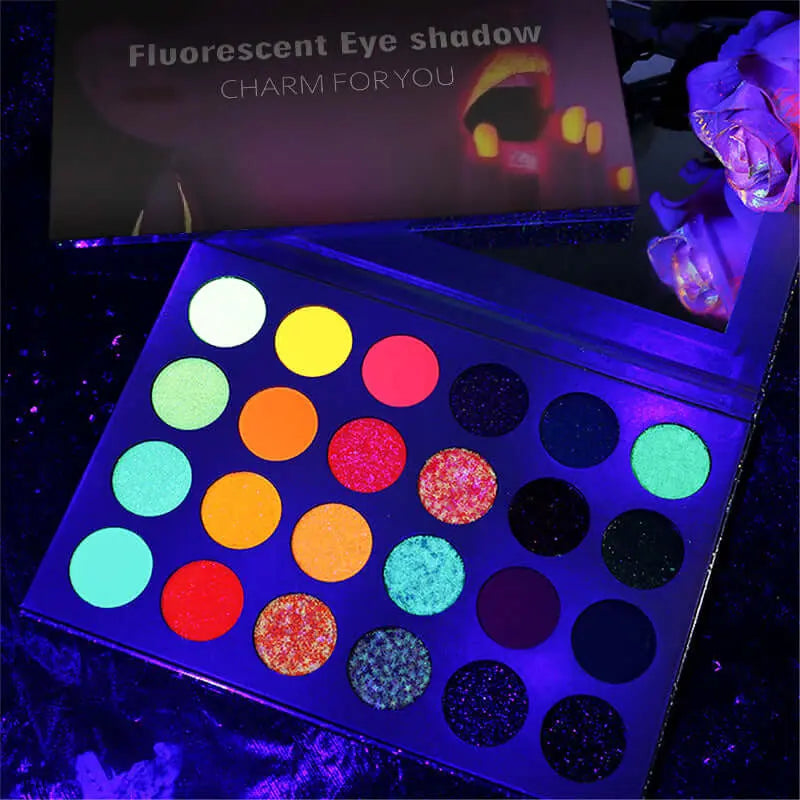 UV Glow in The Dark Lasting Glow Eyeshadow - Enigma