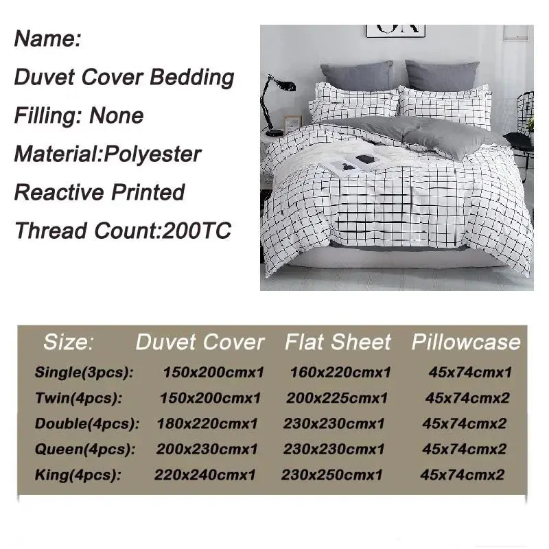 Bonenjoy Queen Size Bedding Set - Enigma