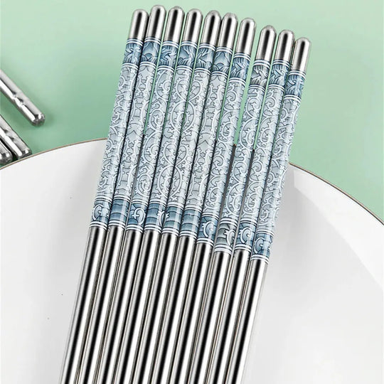 High-quality Blue And White Porcelain Chopsticks - Enigma