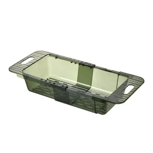 Large Capacity Storage Basket Pet With Drain Hole Quick Water Filtration Drain Water Storage Free Adjustment Kitchen Gadgets - Enigma