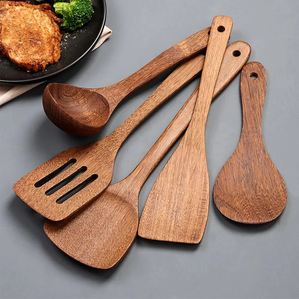 Non-stick Wooden Turner Spatula - Enigma