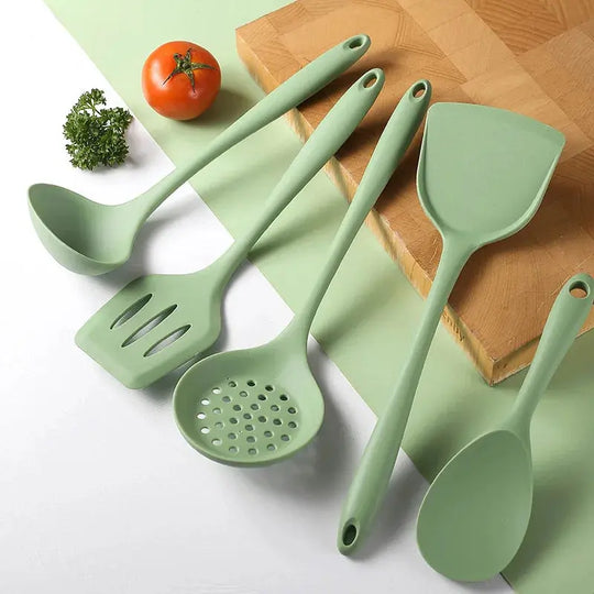 Silicone Kitchen Cooking Utensils - Enigma